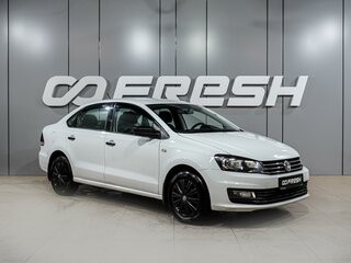 2019 Volkswagen Polo V Рестайлинг, белый, 1429000 рублей, вид 1