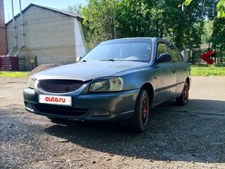 2004 Hyundai Accent ТагАЗ II, серый, 270000 рублей, вид 1