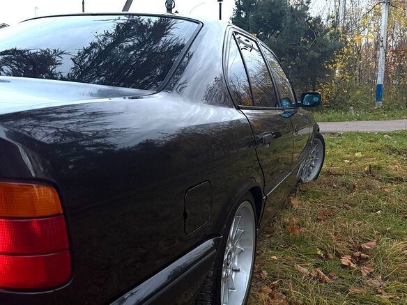 1992 BMW 5 серии 520i III (E34), чёрный, 700000 рублей - вид 8