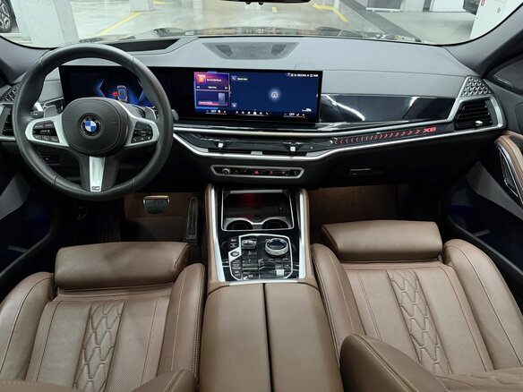 2025 BMW X6 40i III (G06) Рестайлинг, серый, 15850000 рублей - вид 10