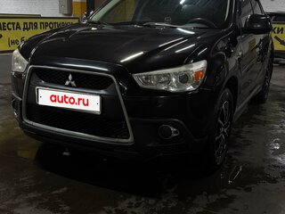 2012 Mitsubishi ASX I Рестайлинг, чёрный, 1000000 рублей, вид 1