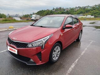 2022 Kia Rio IV Рестайлинг, красный, 1450000 рублей, вид 1
