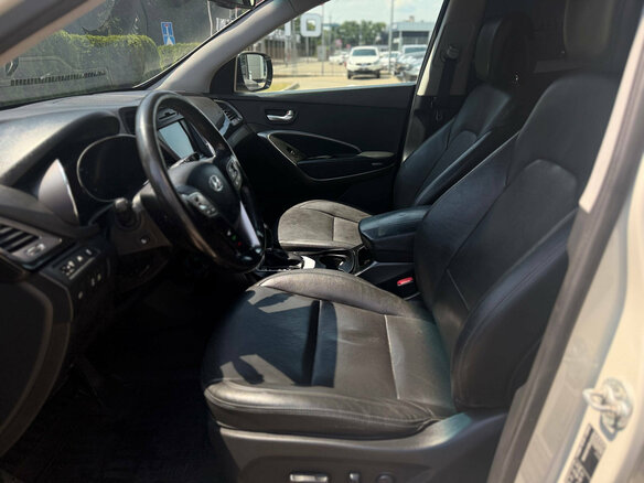 2013 Hyundai Santa Fe III, бежевый - вид 10