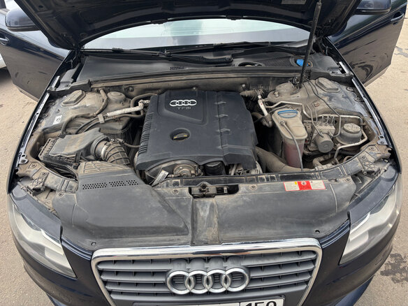 2008 Audi A4 IV (B8), синий, 1100000 рублей - вид 4
