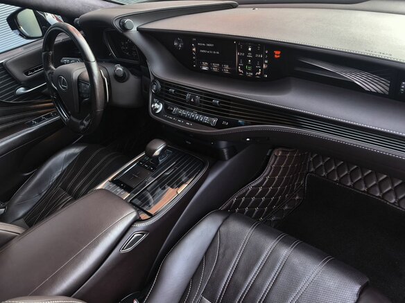 2018 Lexus LS 350 V, чёрный - вид 9
