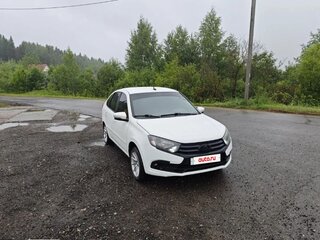 2020 Lada (ВАЗ) Granta I Рестайлинг, белый, 620000 рублей, вид 2