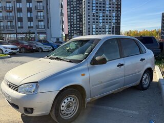 2008 Lada (ВАЗ) Kalina I, серый, 220000 рублей, вид 1