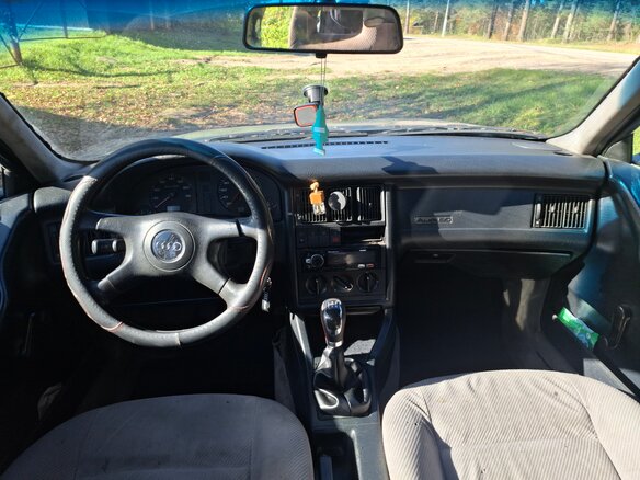 1992 Audi 80 V (B4), зелёный, 120000 рублей - вид 6