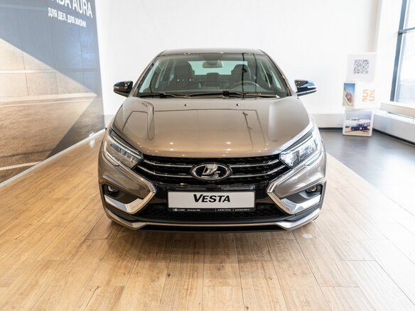 2026 Lada (ВАЗ) Vesta I Рестайлинг (NG), коричневый, 2035000 рублей - вид 2