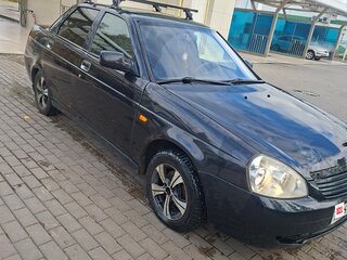 2008 Lada (ВАЗ) Priora I, чёрный, 210000 рублей, вид 2