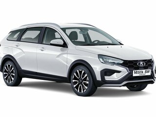 2026 Lada (ВАЗ) Vesta SW Cross I Рестайлинг (NG), белый, 2093000 рублей, вид 1