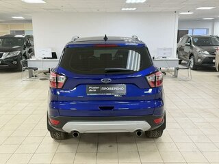 2018 Ford Kuga II Рестайлинг, синий, 1115000 рублей, вид 5