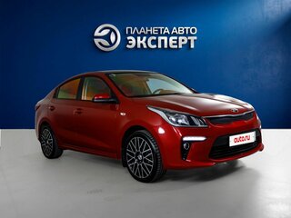 2017 Kia Rio IV, красный, 1220000 рублей, вид 3