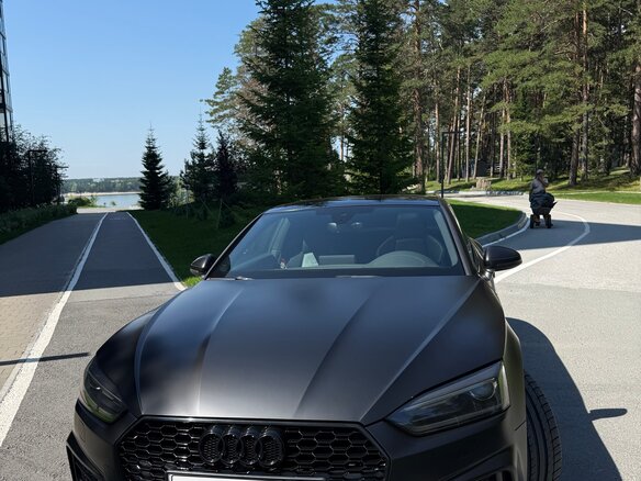 2017 Audi A5 II (F5), чёрный, 3000000 рублей - вид 2