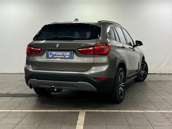 2018 BMW X1 18d sDrive II (F48), бежевый, 2180000 рублей - вид 1