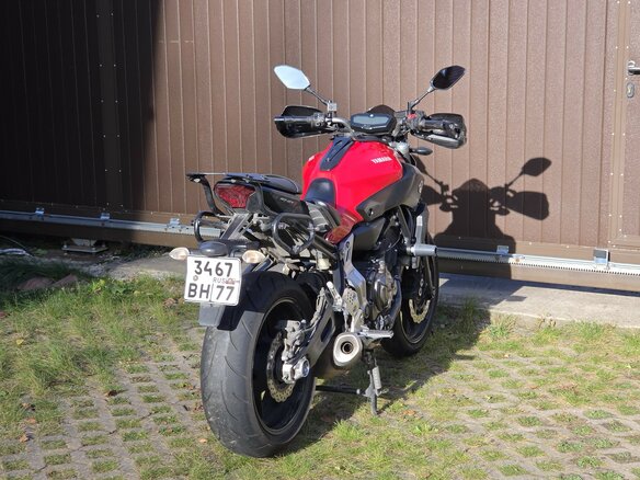 2015 Yamaha MT-07 (FZ-07), красный, 699000 рублей - вид 4