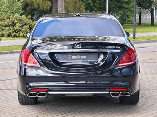 2015 Mercedes-Benz S-Класс AMG 63 AMG Long III (W222, C217), чёрный, 4620000 рублей, вид 4