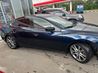 2017 Mazda 6 III (GJ) Рестайлинг, синий, 1800000 рублей, вид 5