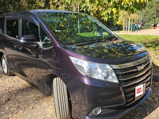 2015 Toyota Noah III (R80), фиолетовый, 1790000 рублей, вид 1
