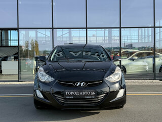 2012 Hyundai Elantra V (MD), чёрный, 870000 рублей, вид 1