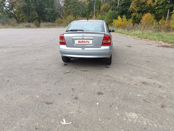 2002 Opel Astra G, серый, 215000 рублей - вид 5