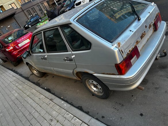 2008 Lada (ВАЗ) 2114, серебристый, 60000 рублей - вид 1