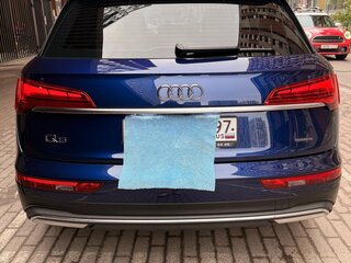 2021 Audi Q5 45 TFSI II (FY) Рестайлинг, синий, 4500000 рублей, вид 2