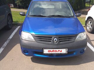 2009 Renault Logan I, синий, 265000 рублей, вид 1