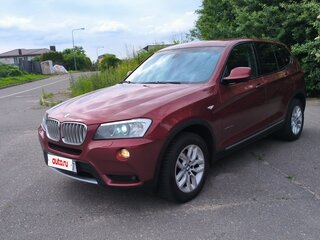 2011 BMW X3 30d xDrive II (F25), красный, 1308639 рублей, вид 1