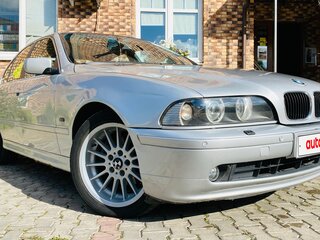 2002 BMW 5 серии 525i IV (E39) Рестайлинг, серый, 850000 рублей, вид 3