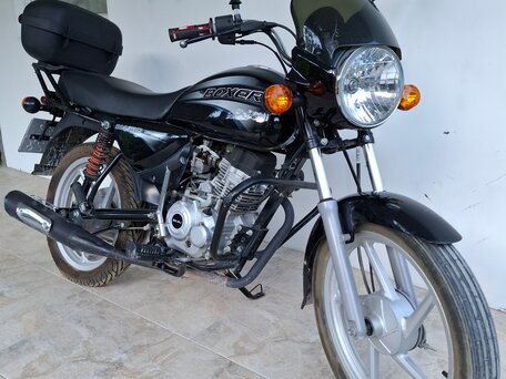 2017 Bajaj Boxer BM 150, чёрный, 95000 рублей, вид 4