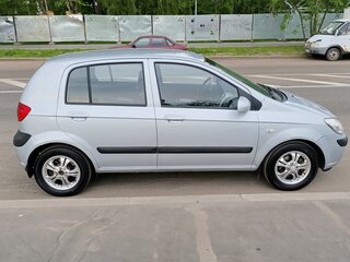 2006 Hyundai Getz I Рестайлинг, серебристый, 530000 рублей, вид 3