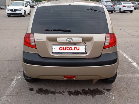 2009 Hyundai Getz I Рестайлинг, бежевый, 615000 рублей, вид 2