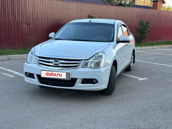 2014 Nissan Almera III (G15), белый