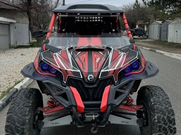 2015 BRP Can-Am Maverick 1000R, белый, 1100000 рублей - вид 6