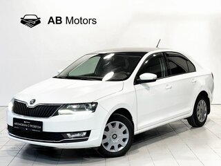 2018 Skoda Rapid I Рестайлинг, белый, 1390000 рублей, вид 1