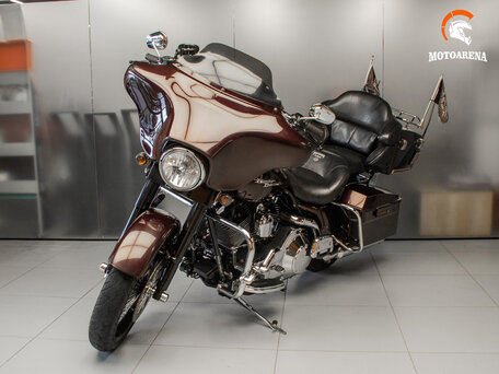 2005 Harley-Davidson Street Glide, пурпурный, 686403 рублей, вид 3