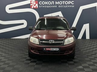 2013 Lada (ВАЗ) Granta I, красный, 329900 рублей, вид 2