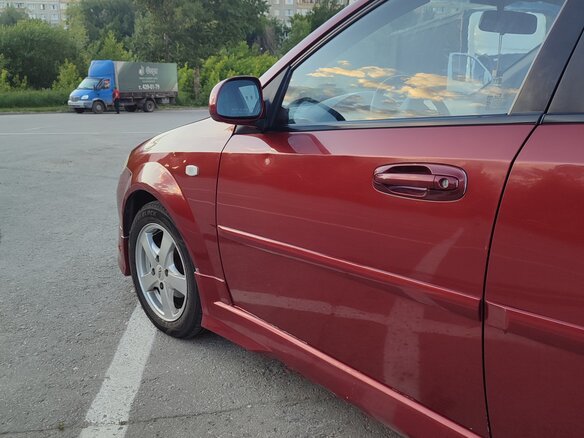 2007 Chevrolet Lacetti I, красный, 220000 рублей - вид 13