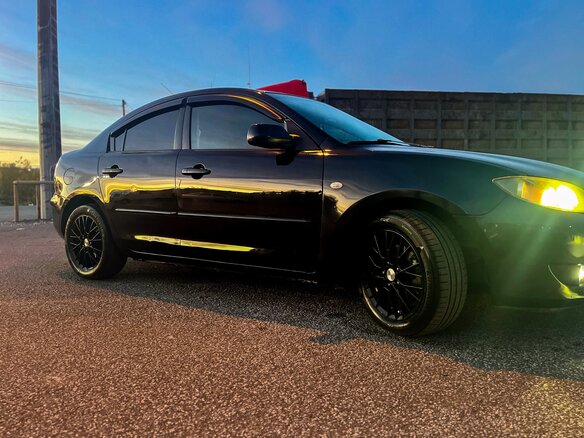 2008 Mazda 3 I (BK) Рестайлинг, чёрный, 820000 рублей - вид 6
