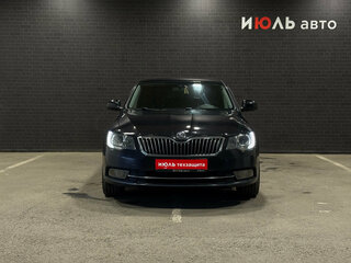 2013 Skoda Superb DSG II Рестайлинг, чёрный, 1240000 рублей, вид 2