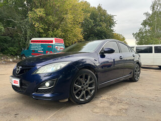2010 Mazda 6 II (GH) Рестайлинг, синий, 840000 рублей, вид 1