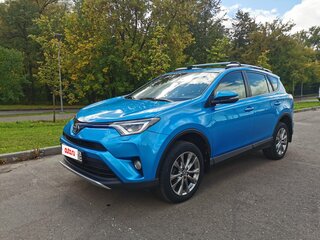 2015 Toyota RAV4 IV (XA40) Рестайлинг, синий, 2699000 рублей, вид 4