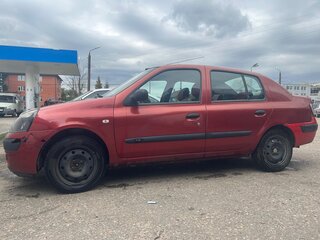 2005 Renault Symbol I Рестайлинг, красный, 120000 рублей, вид 2