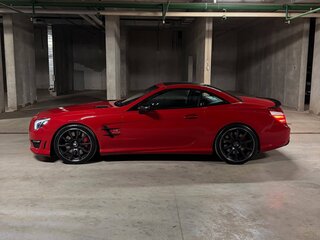 2012 Mercedes-Benz SL-Класс AMG 63 AMG III (R231), красный, 6200000 рублей, вид 4