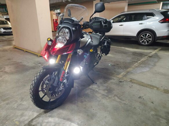 2015 Suzuki V-Strom 1000, пурпурный, 790000 рублей - вид 15
