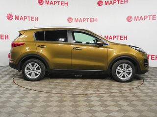 2016 Kia Sportage IV, коричневый, 1818000 рублей, вид 4