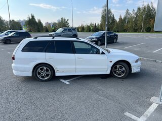 1997 Mitsubishi Legnum, белый, 350000 рублей, вид 3
