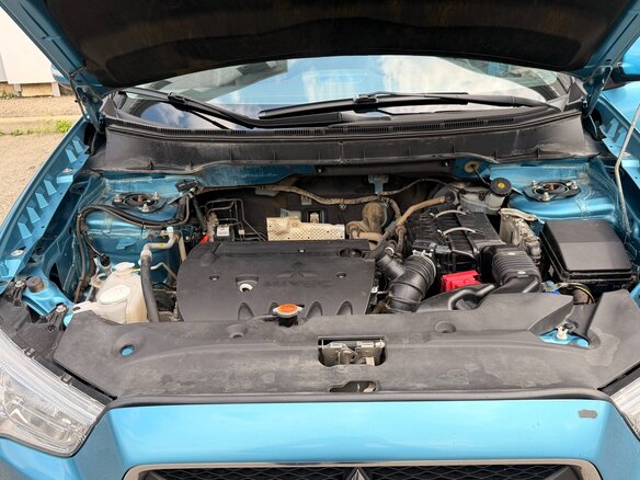 2012 Mitsubishi ASX I, голубой, 1200000 рублей - вид 7