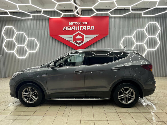 2016 Hyundai Santa Fe III Рестайлинг, серый, 2165000 рублей - вид 3